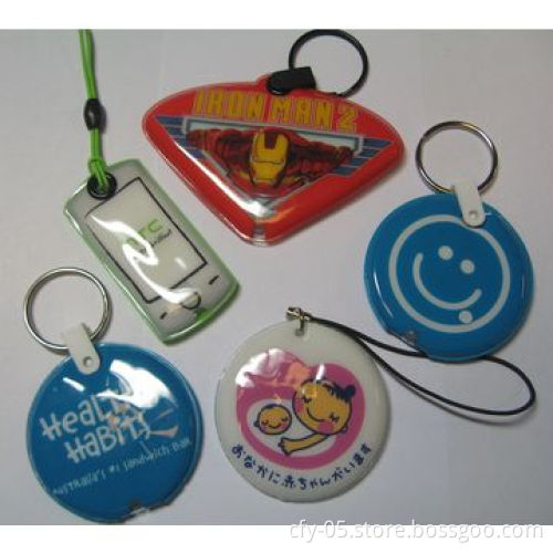 LED promotional projection keyring with customized logo